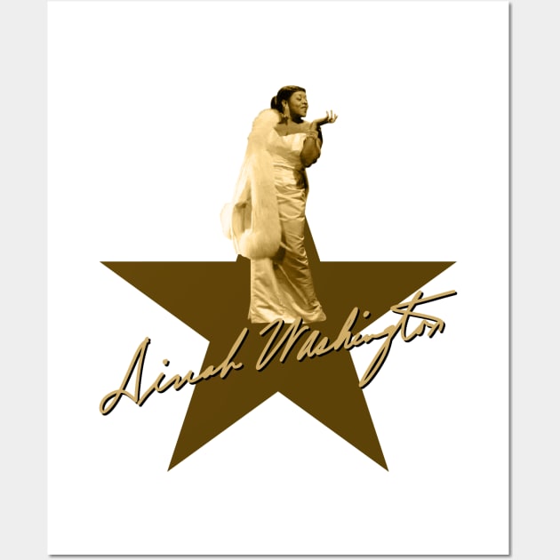 Dinah Washington - Signature Wall Art by PLAYDIGITAL2020